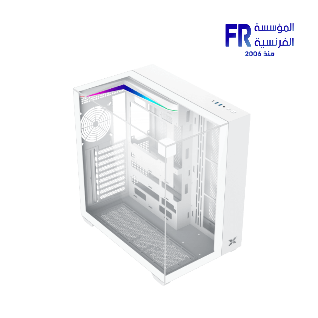 Xigmatek Aqua V Arctic Type C Argb Black Mid Tower Case