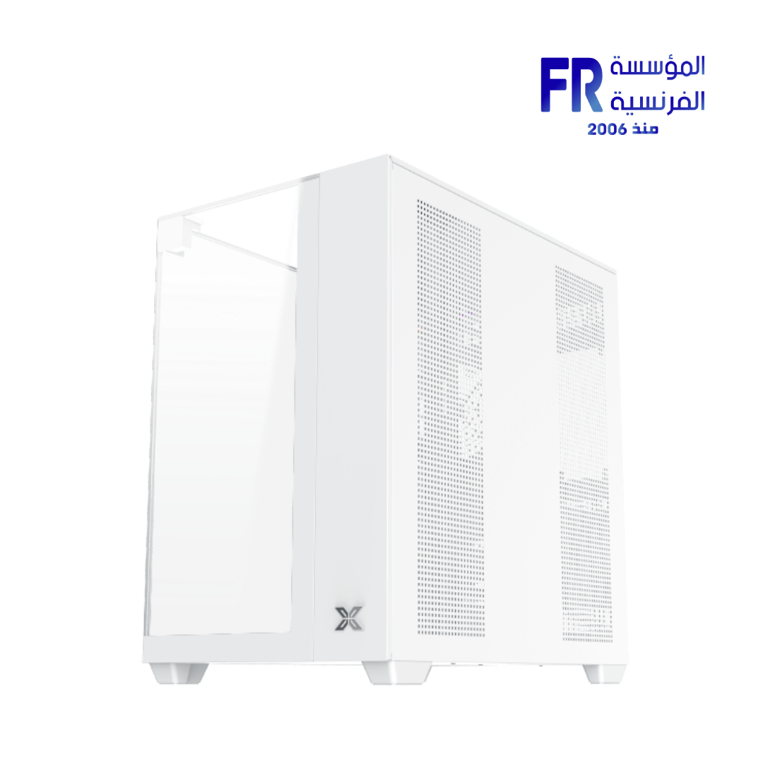 Xigmatek Aqua V Arctic Type C Argb Black Mid Tower Case