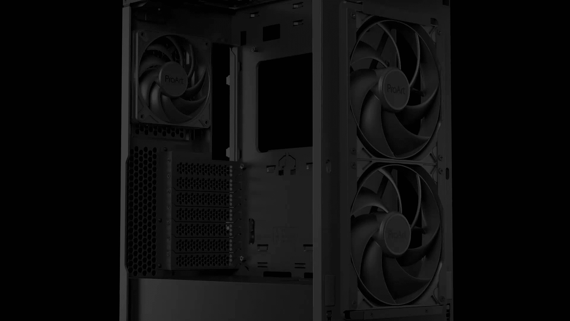 Asus ProArt PA401 Wood Edition Tempered Glass Panel Mid Tower Case