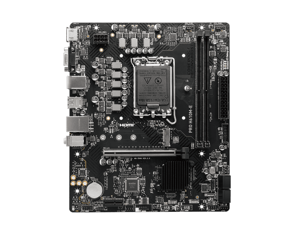 Msi Pro H610M E DDR5 Motherboard