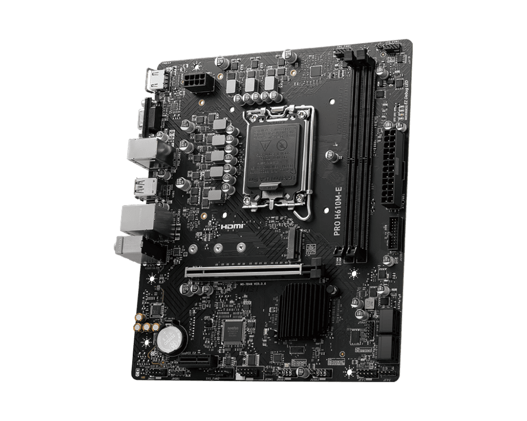 Msi Pro H610M E DDR5 Motherboard