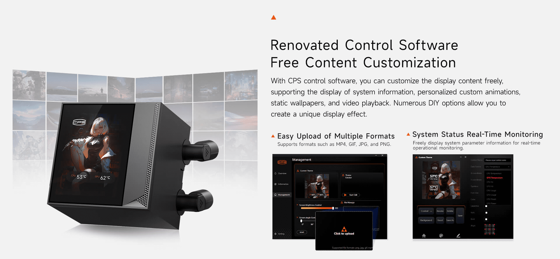 Pc Cooler DA360 Pro Argb White Aio Liquid Cpu Cooler