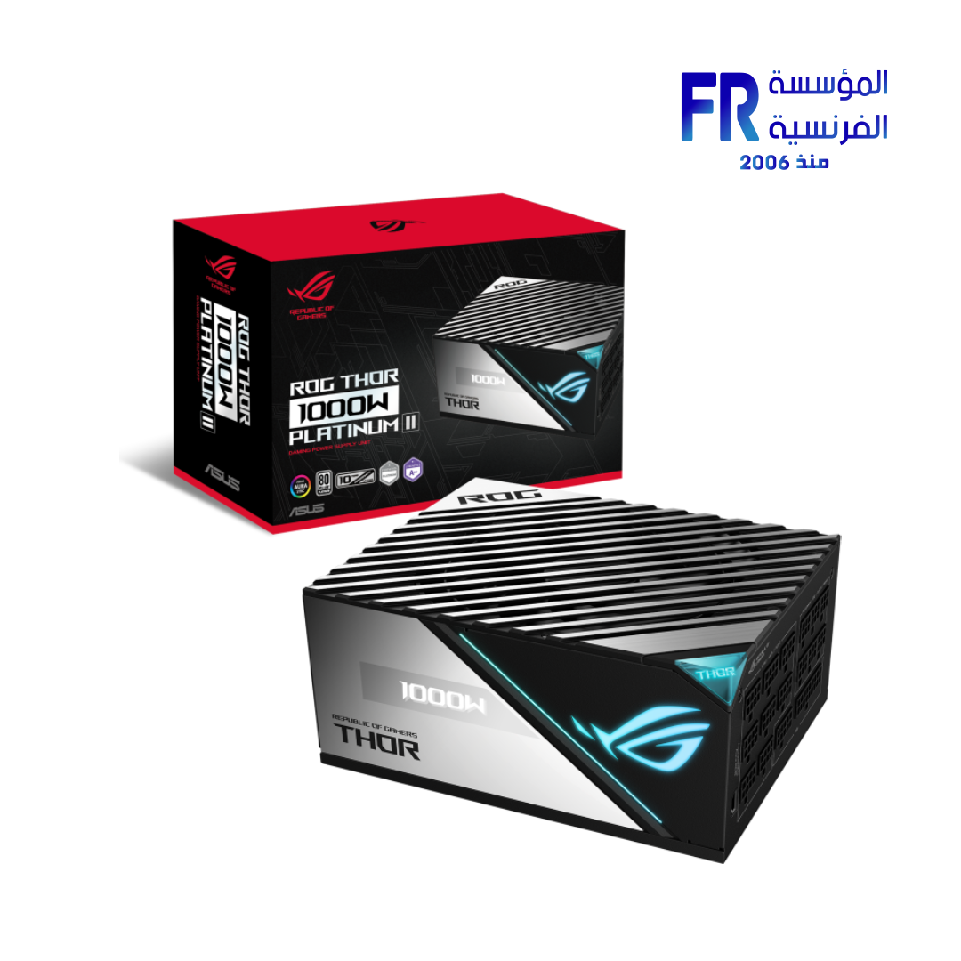 Asus Rog Thor 1000W 80 Plus Platinum II Gaming Power Supply