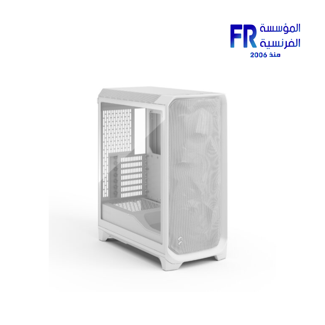 Fractal Design Meshify 3 White TG Clear Tint Mid Tower Case