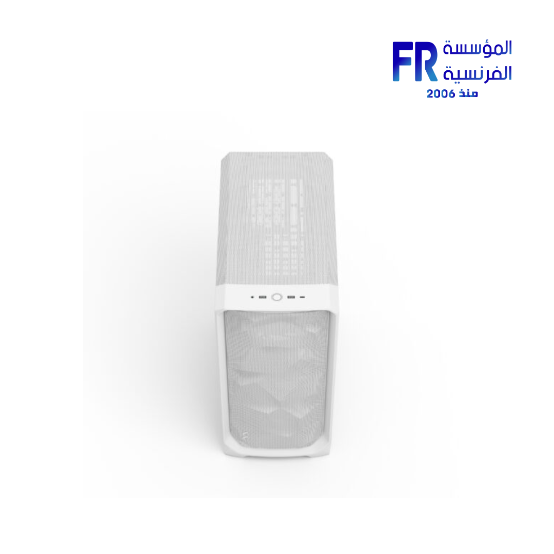 Fractal Design Meshify 3 White TG Clear Tint Mid Tower Case