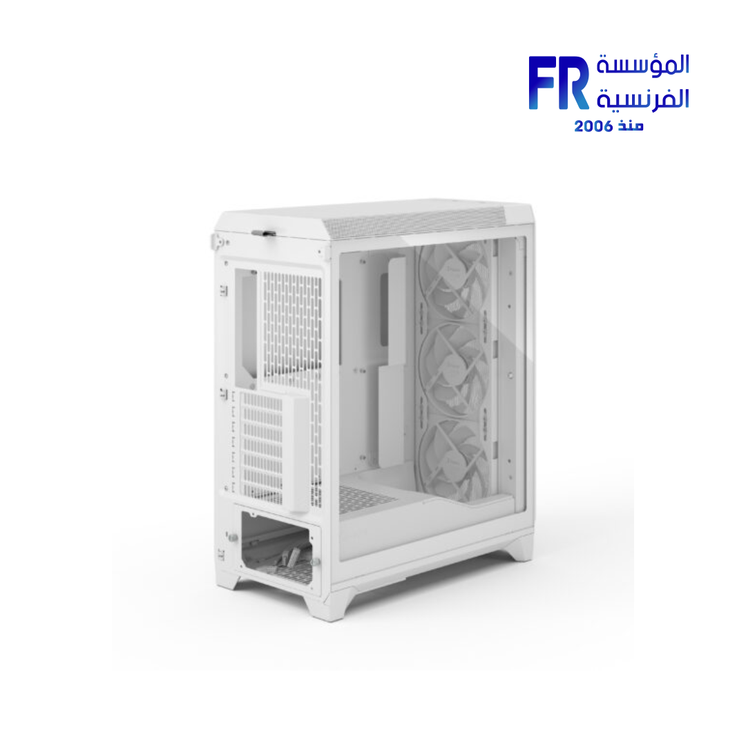 Fractal Design Meshify 3 White TG Clear Tint Mid Tower Case