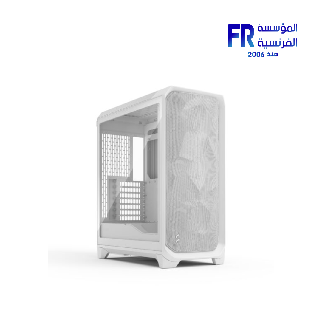 Fractal Design Meshify 3 White TG Clear Tint Mid Tower Case