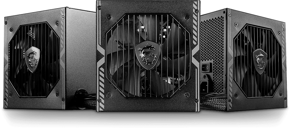 MSI MAG A750BN 750W 80 Plus Bronze PCIe 5.0 Power Supply with Industrial-Level Protection