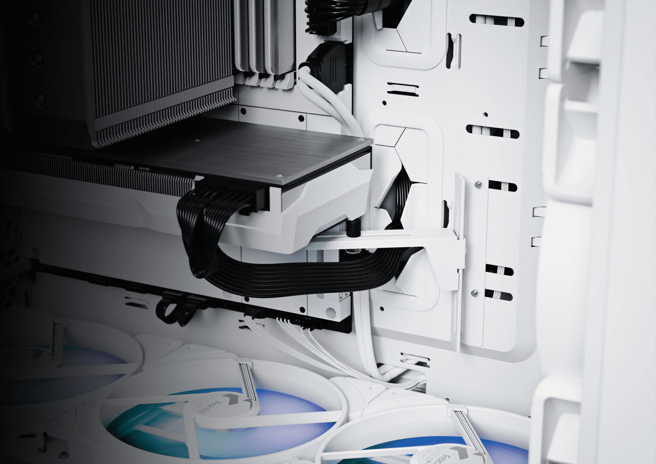 Fractal Design Torrent RGB TG Clear White Mid Tower Case