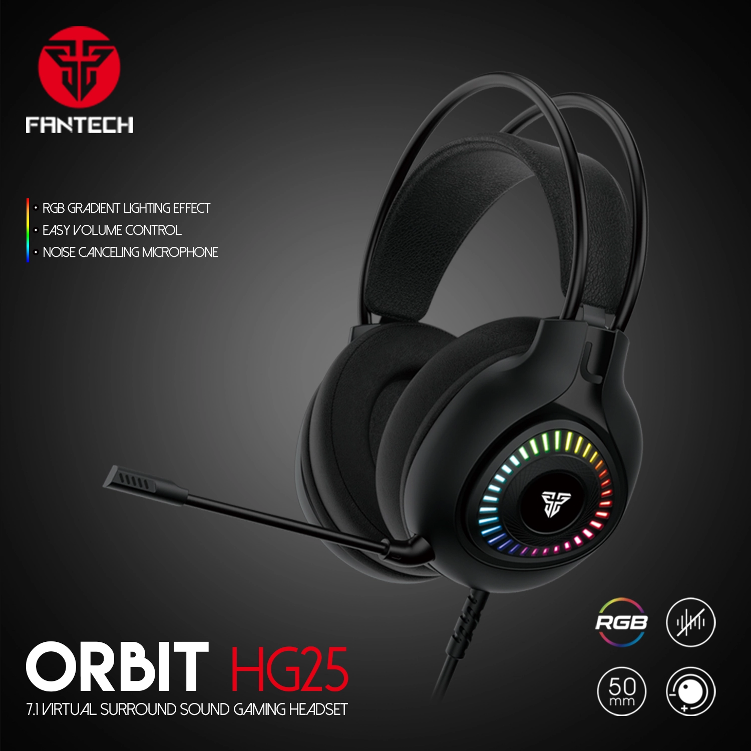 Fantech HG25 RGB Wired Gaming Headset