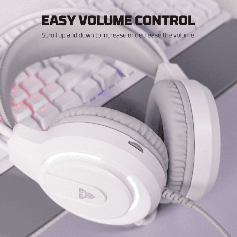 Fantech HQ53 White Wired Gaming Headset