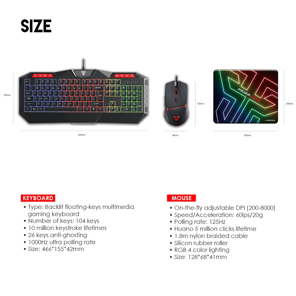Fantech P31 Gaming Hero Bundle