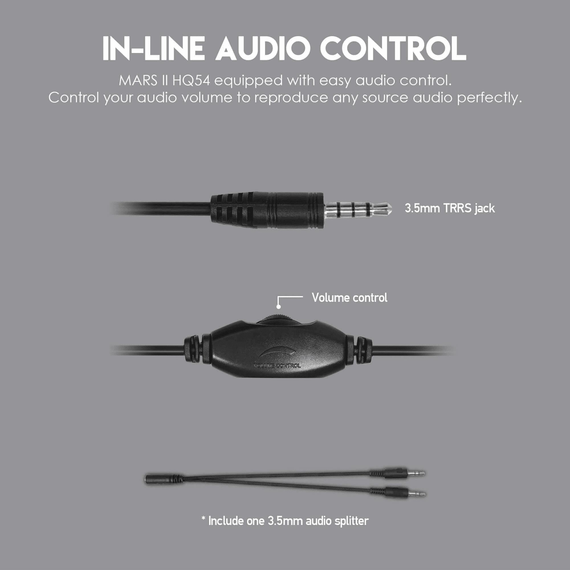 Fantech Mars II HQ54 Wired Gaming Headset
