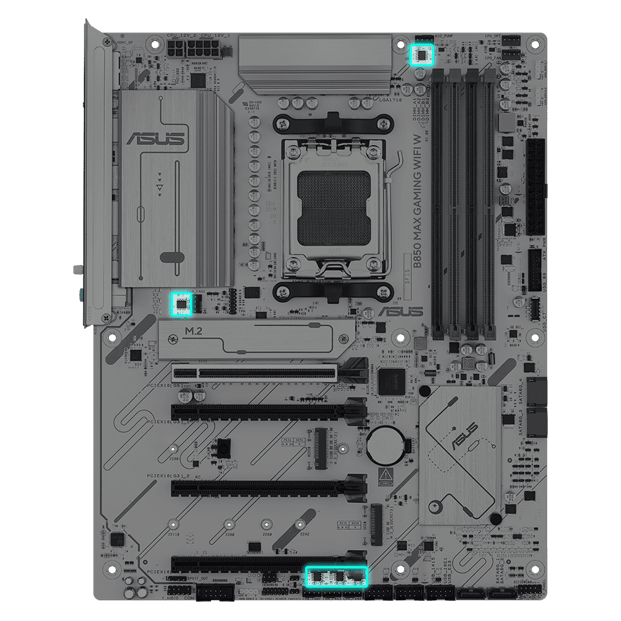 Asus B850 Max Gaming Wifi W Motherboard