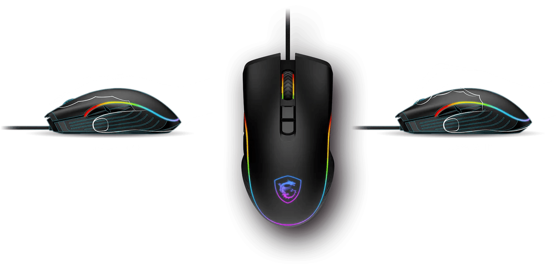 Msi Forge GM300 Wired Gaming Mouse