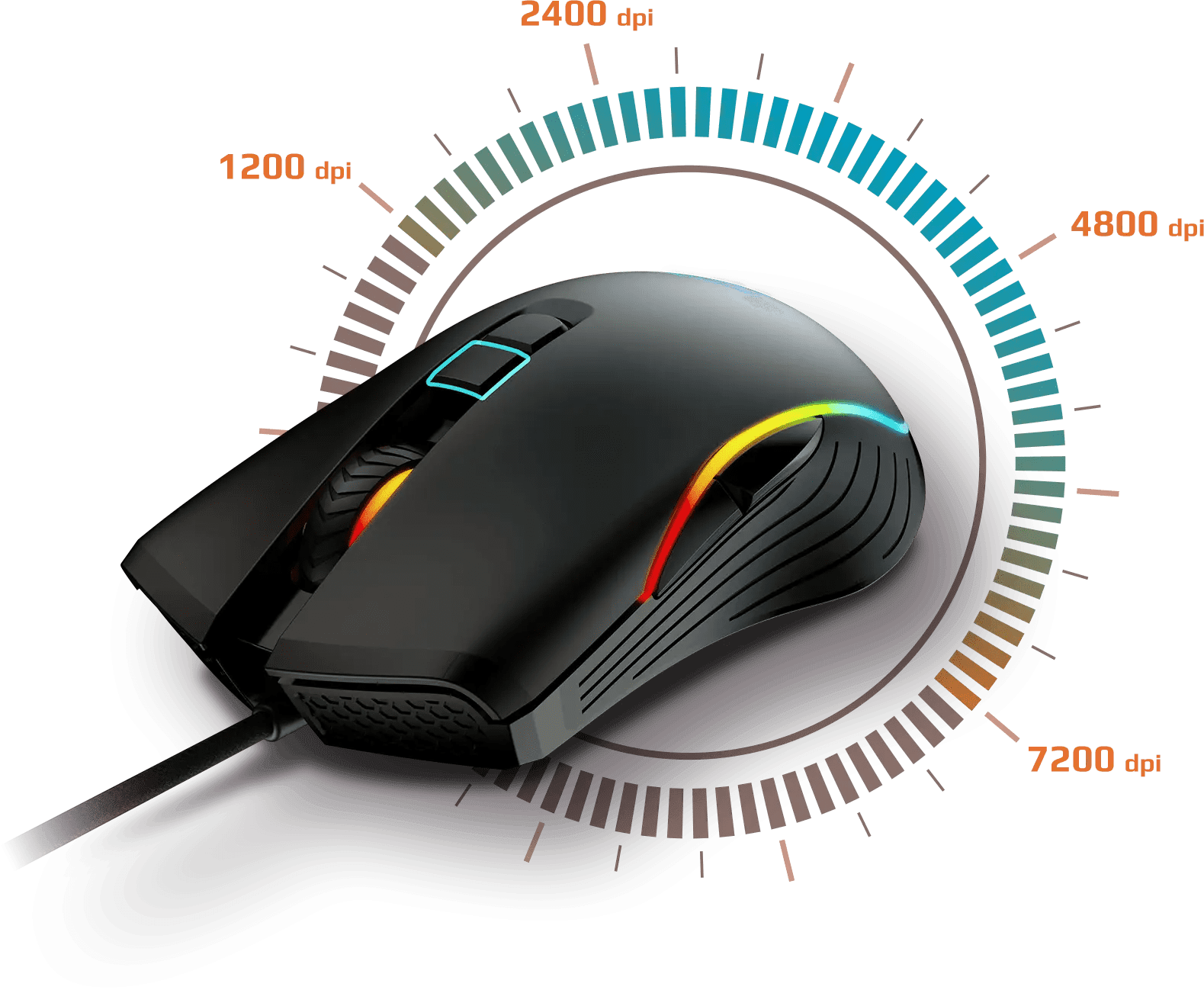 Msi Forge GM300 Wired Gaming Mouse