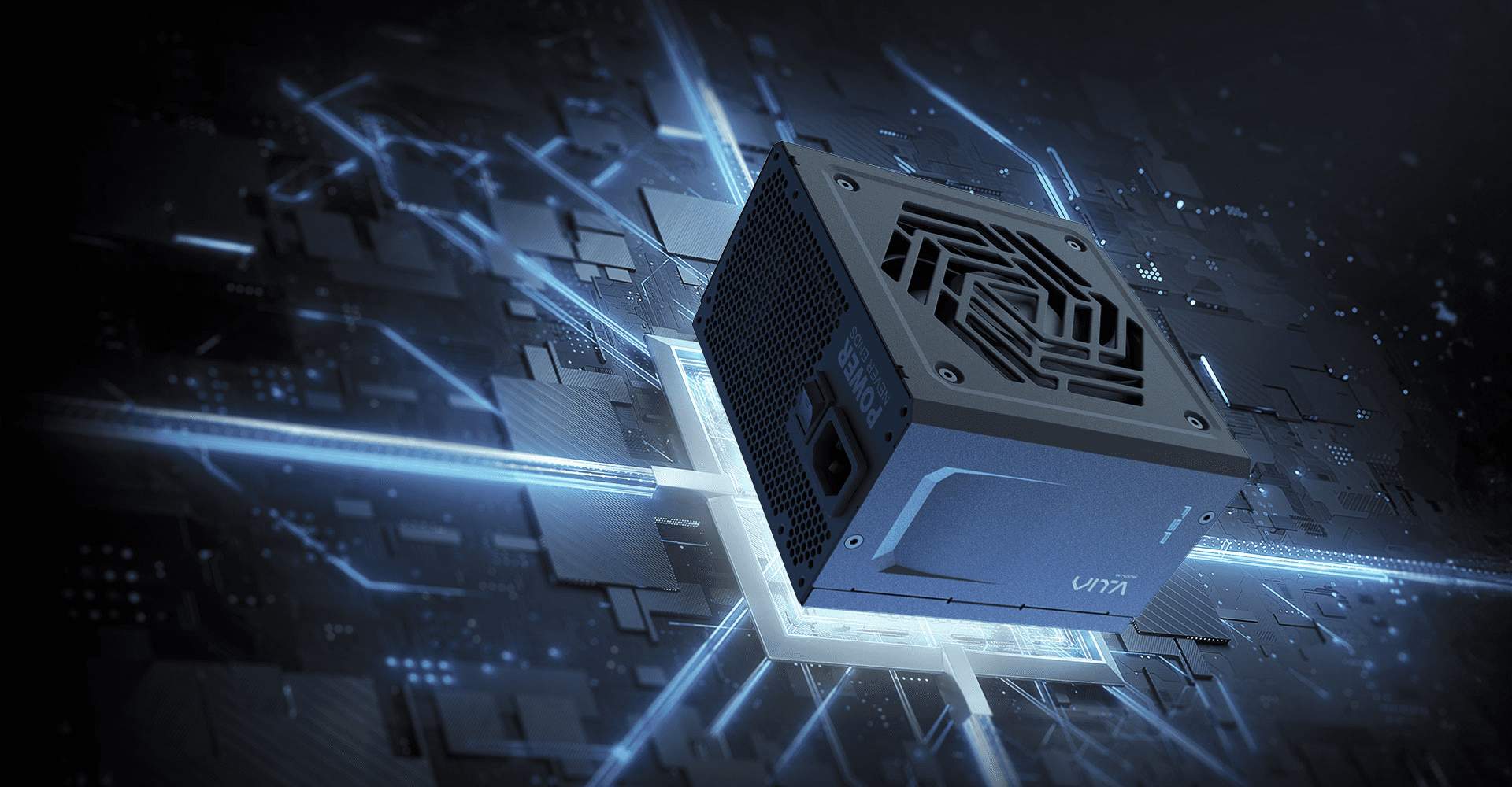 FSP Vita GM 850W 80 Plus Gold Pcie 5.1 Atx 3.1 Fully Modular White Power Supply