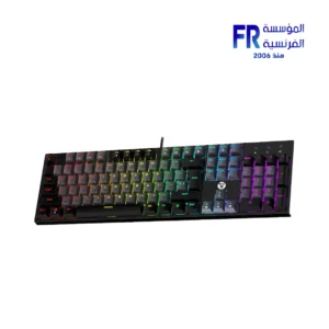 Fantech Atom MK886 RGB Blue Switches Grey Wired Mechanical Keyboard