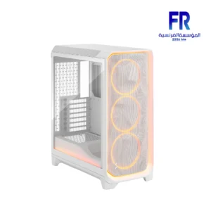 Fractal Design Meshify 3 Ambience Pro RGB White TG Clear Tint Mid Tower Case