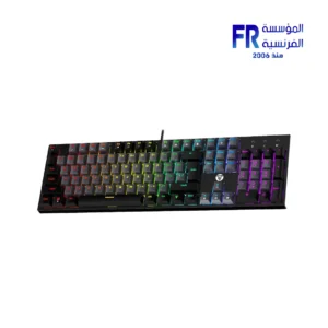 Fantech Atom MK886 RGB Red Switches Grey Wired Mechanical Keyboard