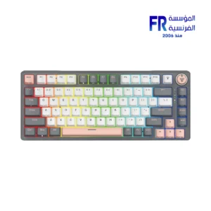 Fantech Atom MK913 PRO83 Red Switches Grey Wireless Mechanical Keyboard