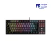 Fantech Atom TKL MK876 V2 RGB Blue Switches Grey Wired Mechanical Keyboard