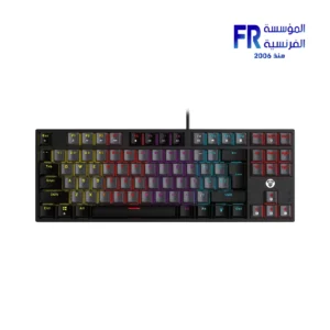 Fantech Atom TKL MK876 V2 RGB Blue Switches Grey Wired Mechanical Keyboard