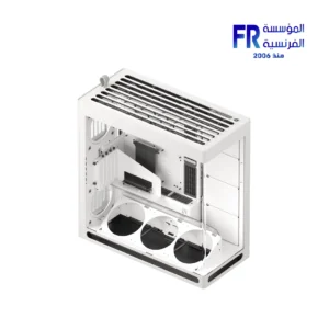 Havn HS 420 VGPU Dual Chamber ATX Airflow White Mid Tower Case