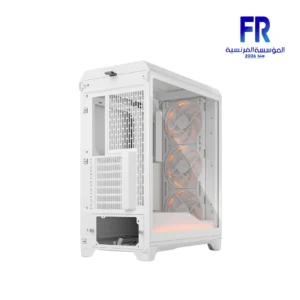 Fractal Design Meshify 3 Ambience Pro RGB White TG Clear Tint Mid Tower Case