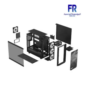 Fractal Design Meshify 2 Lite RGB TG Light Tint Mid Tower Case