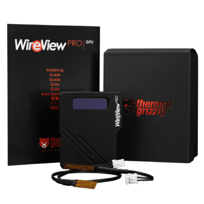 Thermal Grizzly WireView 90 Pro GPU 1x12VHPWR Normal advanced and monitoring for Graphics Cards