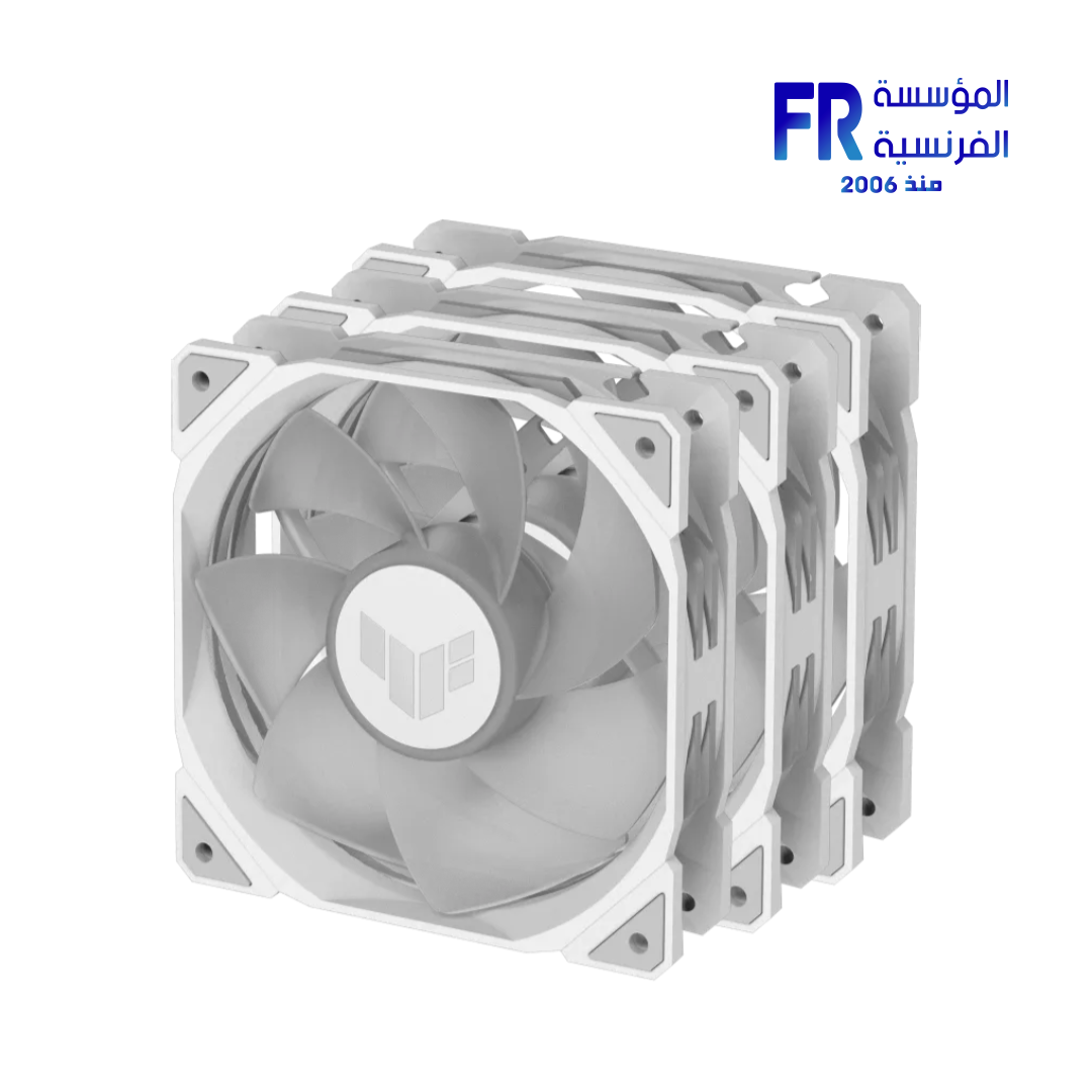 Asus Tuf Gaming TR120 Reverse ARGB White 3 Fan