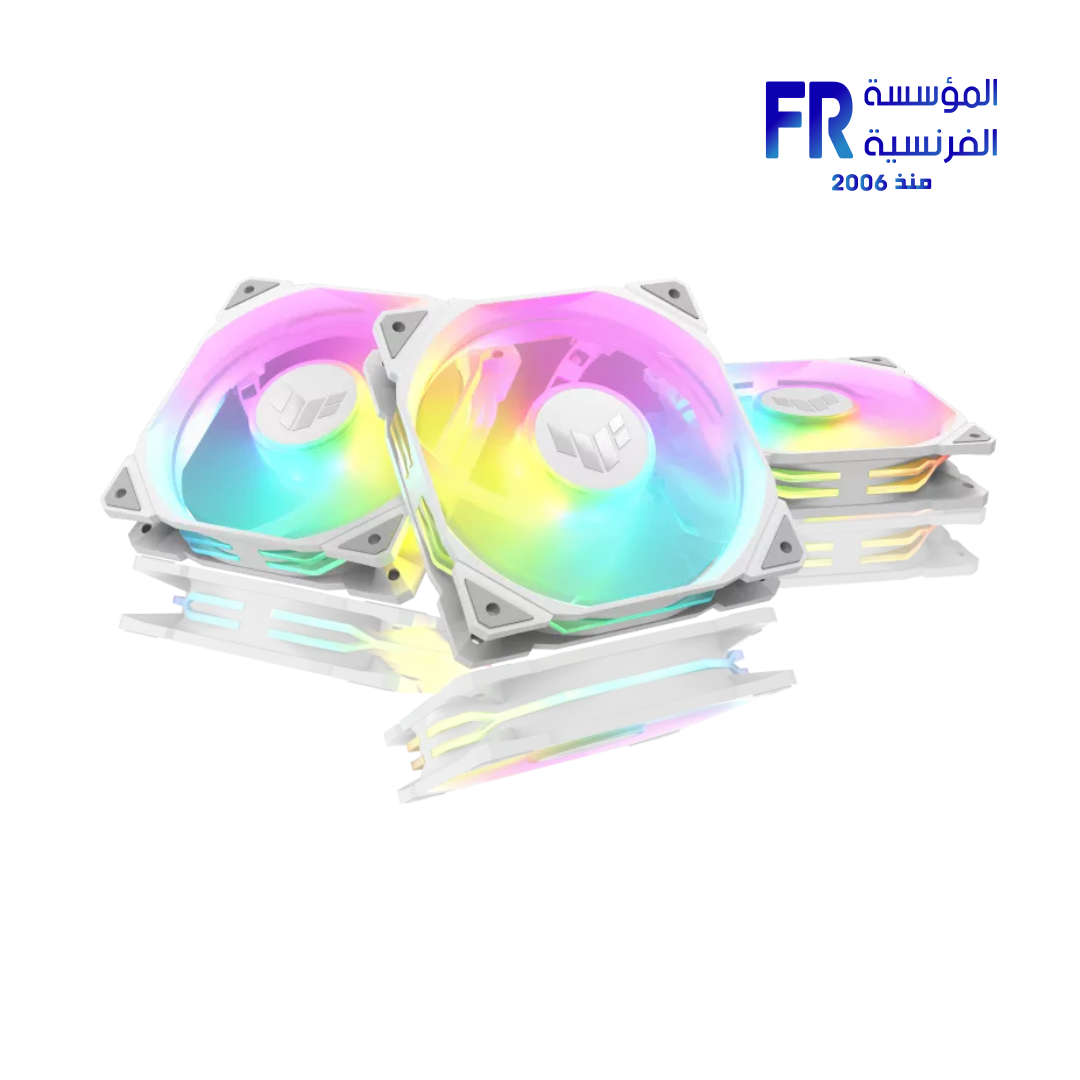 Asus Tuf Gaming TR120 Reverse ARGB White 3 Fan