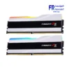 G Skill Trident Z5 RGB 32Gb (16Gbx2) DDR5 6000Mhz CL32 White Desktop Memory
