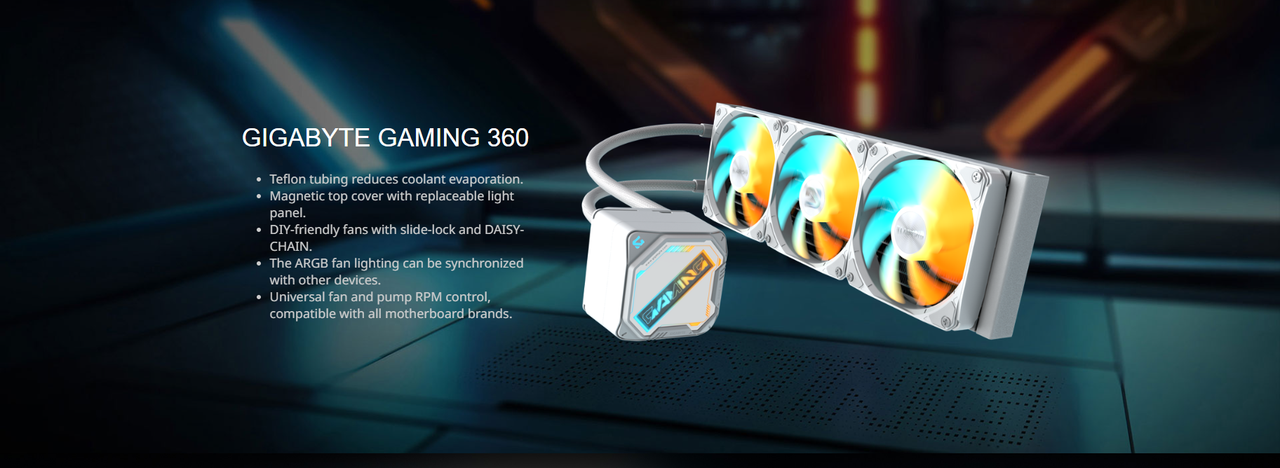 Gigabyte Gaming 360mm Ice Liquid Cpu Cooler