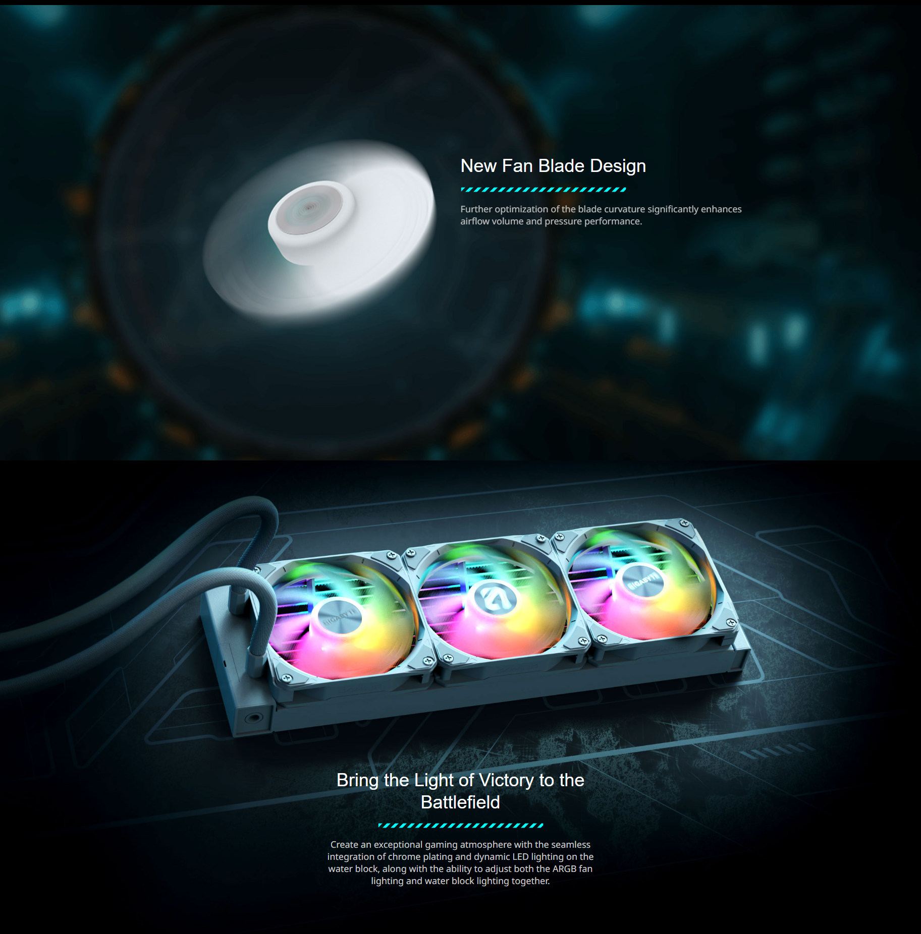 Gigabyte Gaming 360mm Ice Liquid Cpu Cooler