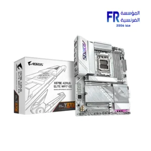 Gigabyte X870E Aorus Elite Wifi 7 v1.2 Ice Gaming Motherboard