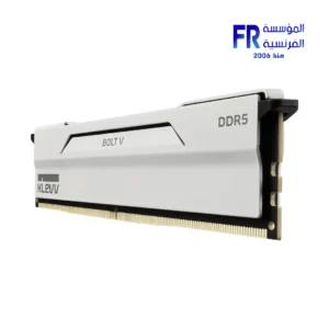 Klevv Bolt V 32GB (2x16GB) DDR5 6000MHz CL30 Pure White Desktop Memory
