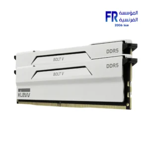Klevv Bolt V 32GB (2x16GB) DDR5 6400MHz CL30 Pure White Desktop Memory