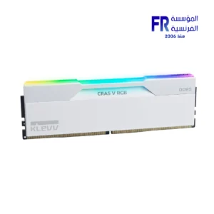 Klevv Cras V RGB 32GB (2x16GB) DDR5 6400MHz CL30 White Desktop Memory