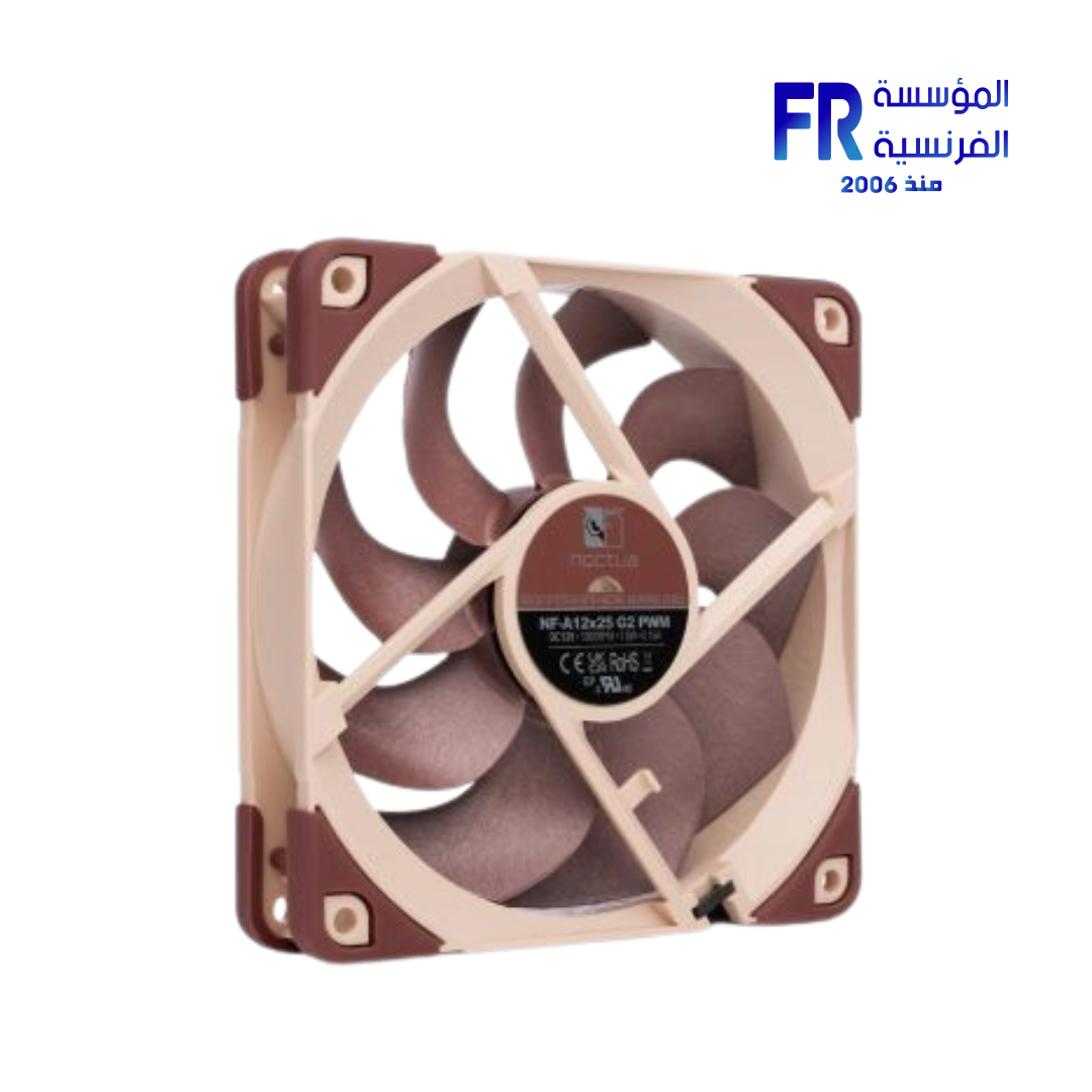 Noctua NF A12x25 G2 PWM 120mm Fan - الصورة 2