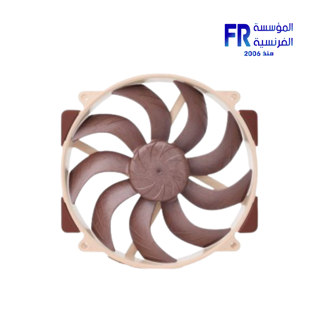 Noctua NF A14x25r G2 PWM Sx2 PP 140mm Fan - الصورة 2
