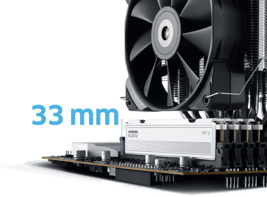 Fit V 32GB (2x16GB) DDR5 6000MHz CL30 Ceramic White