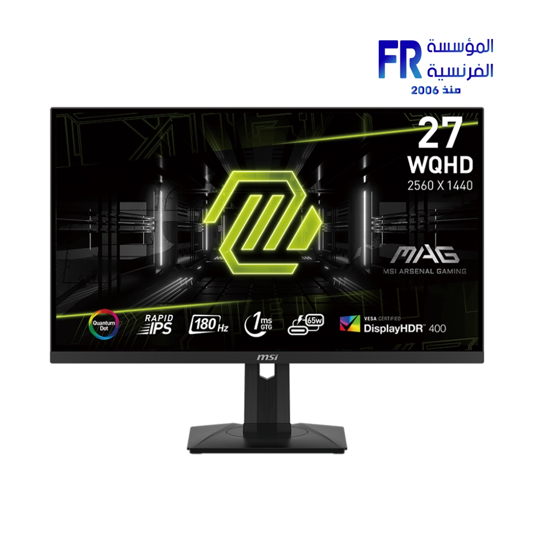 Msi Mag 274QRF QD E2 27 Inch 180Hz 1ms WQHD Gaming Monitor