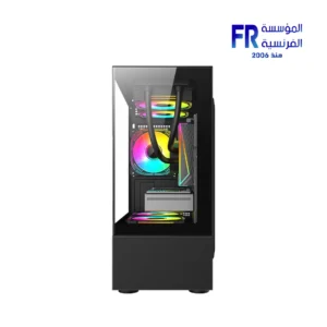 Arktek 33 Black + 600W Mid Tower Case