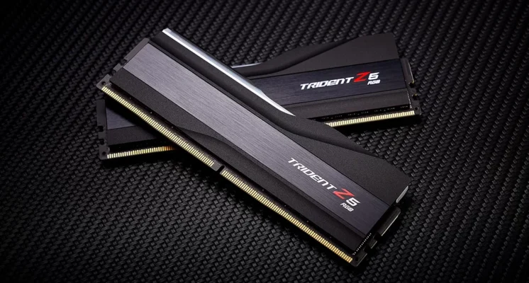 G Skill Trident Z5 RGB 32Gb (2x16Gb) DDR5 6800Mhz CL34 Desktop Memory