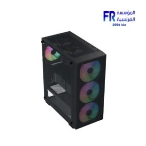 Aerocool B509A Argb Flow + Lux 650w 80 Plus Bronz Mid Tower Case