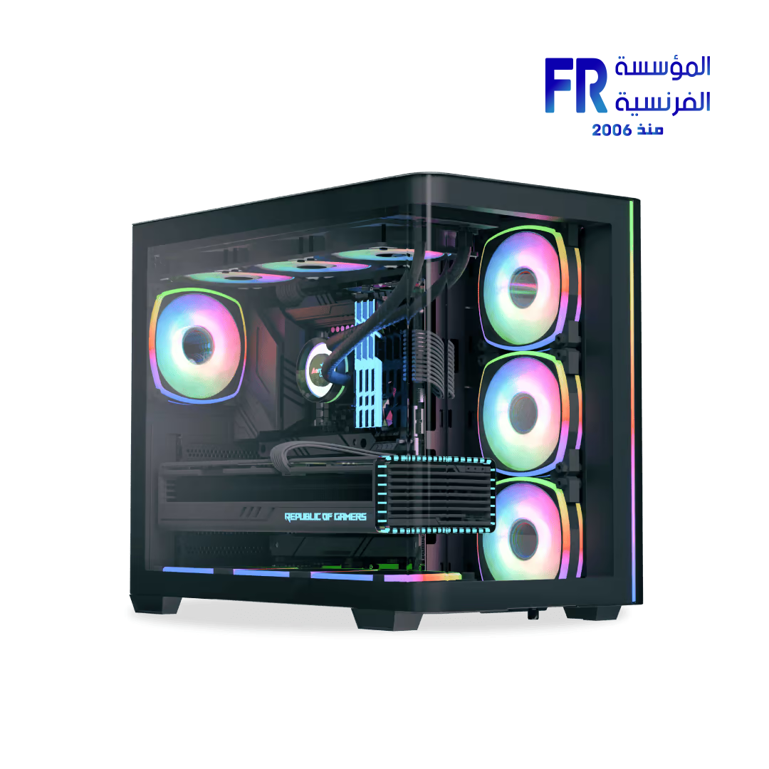 Aerocool P500C Evo Argb Black Mid Tower Case