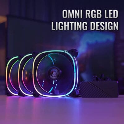 Aerocool Astro 12 Pro ARGB With Remote And Controller 3 Fan