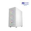 FSP CMT196 Tempered Glass ARGB White Mid Tower Case